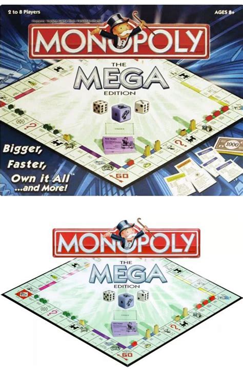 Monopoly The Mega Edition Bus Card Monopoly Train Depot