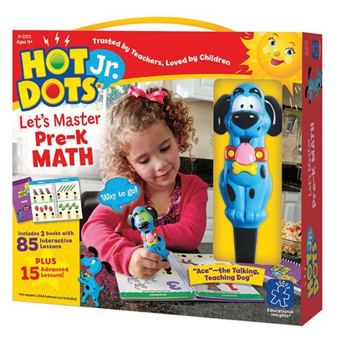 Hot Dots Jr Let S Master Pre K Math EI Learning Resources Hot Dots