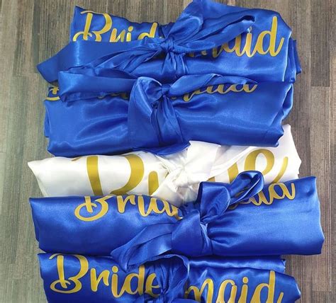 Custom Robes Bridal Robes Customized Robe Wedding Robes | Etsy