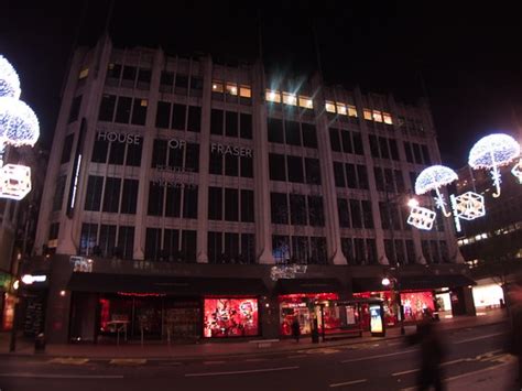 What House Of Fraser Looks Like Late At Night With Xmas Li Flickr