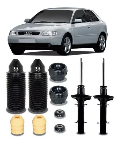 Par Amortecedor Kit Dianteiro Audi A