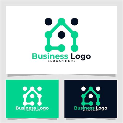 Premium Vector | Business logo vector design template