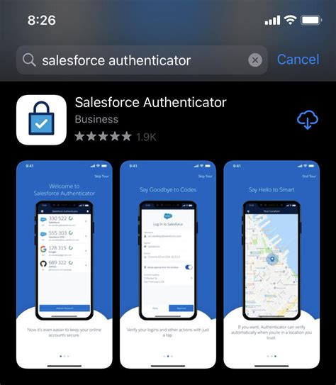 Downloading Installing And Registering The Salesforce Authenticator