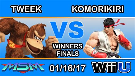 Msm Tweek Donkey Kong Vs Gg Komorikiri Ryu Winners Finals