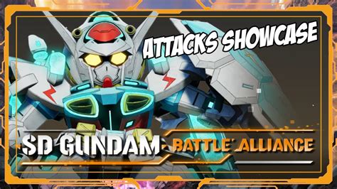 Sd Gundam Battle Alliance Gundam G Self Perfect Pack Attacks Showcase