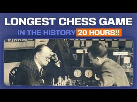 The Longest Chess Game In The History!! : r/ChessSquad