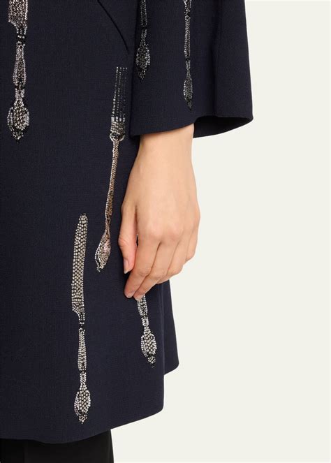 Libertine Michelin Star Embellished Overcoat - Bergdorf Goodman