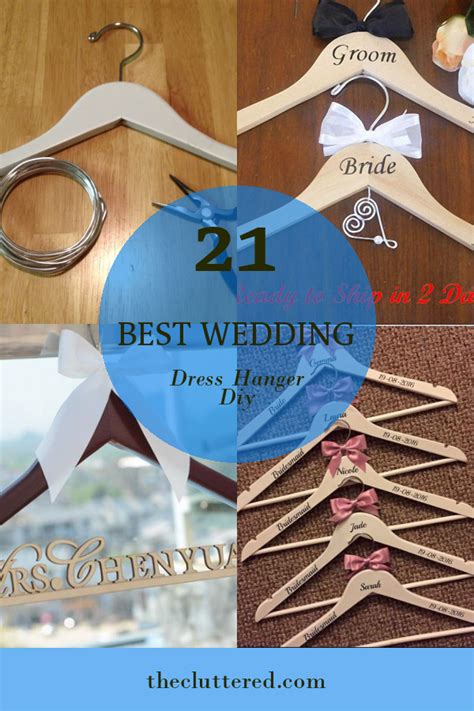 21 Best Wedding Dress Hanger Diy - Home, Family, Style and Art Ideas