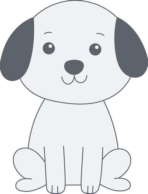 Cute little dog clipart design illustration 48566371 PNG