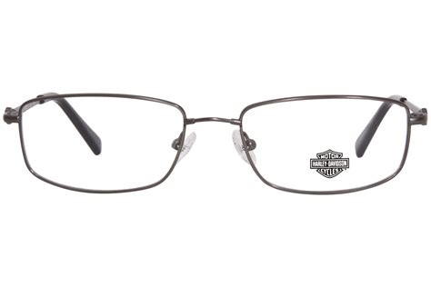 Harley Davidson Hd0760 009 Eyeglasses Mens Matte Gunmetal Full Rim 55 18 145