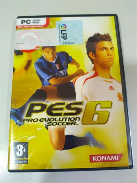 Pes Pro Evolution Soccer Konami Juego Para Pc Dvd Rom Espagne T