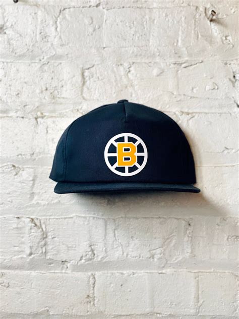 Boston Bruins Hat Vintage Bruins Hat Retro Boston Hat Bruins Fan Gift ...