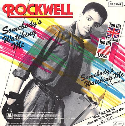 Rock with Lu - diário musical: Rockwell: Somebody´s Watching Me