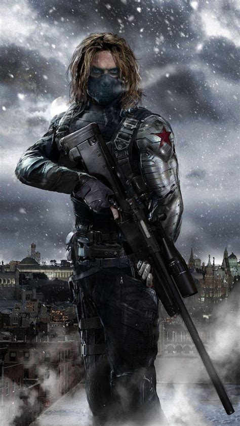 Winter Soldier Bucky Wallpaper