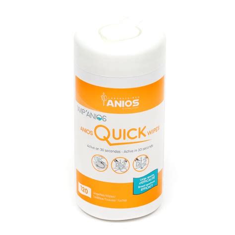 Anios Quick Wipes Lingettes désinfectantes action rapide Matériel