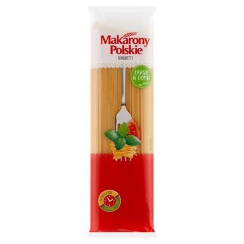 Makarony Polskie Makaron spaghetti 400 g Torimpex Toruń