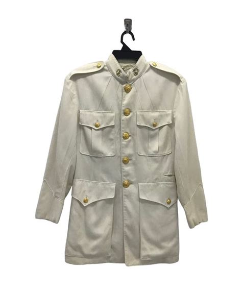 Vintage US Marine Corps Dress White Uniform Trousers and Tunic | Grailed