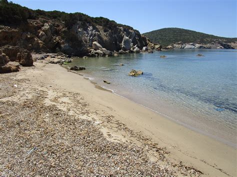 The Beach Of Theotokos Or Limanaki On The Island Of Skyros In Greece