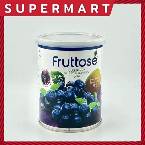 Supermart Fruttose Blueberry Filling Topping Jam G