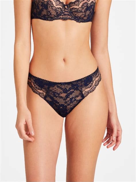 Tanga Soleil Nocturne Aubade Lingerie Strings Culottes Oh Darling