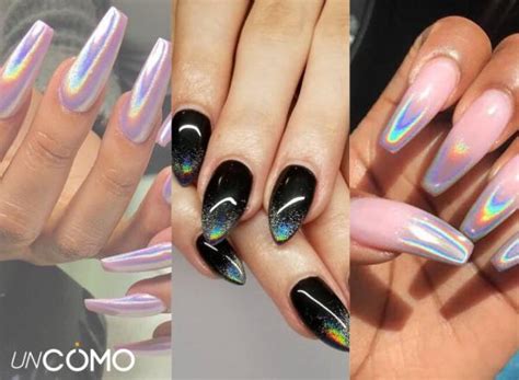 Uñas HOLOGRÁFICAS Cómo Hacerlas y los Mejores Diseños