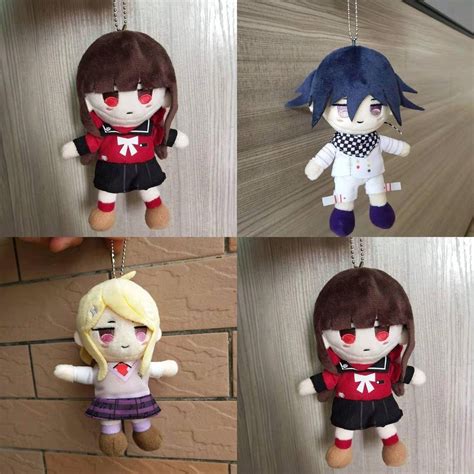 Danganronpa Anime V3 Dangan Ronpa Oma Kokichi Plush Toy Doll Chains Key