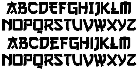 Gang of Three font by Vic Fieger - FontRiver