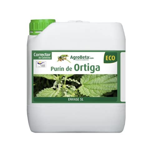 Correctores de carencia y PH PURÍN DE ORTIGA ECO