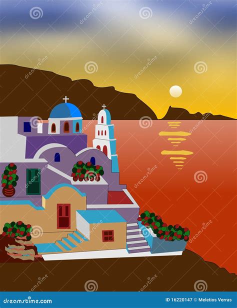 Greek Island Euboea Map Vector Silhouette Isolated On White Background