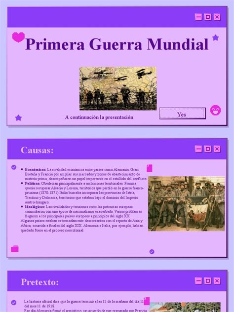 Power Point De La Primera Guerra Mundial Pdf Primera Guerra Mundial Austria Hungría