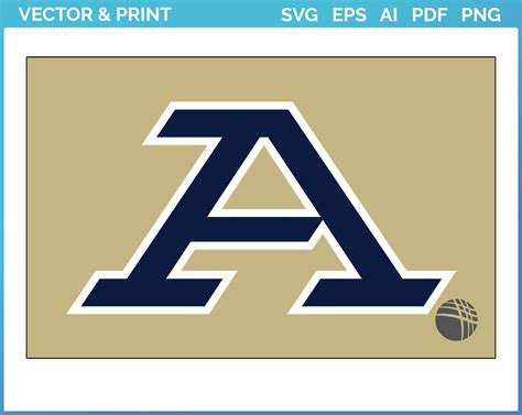 Akron Zips Primary Dark Logo 2022 College Sports Vector Svg Logo