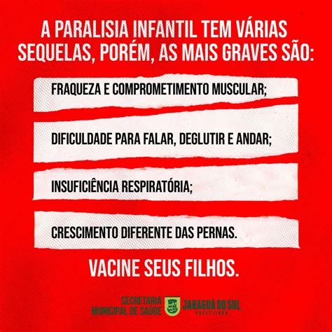 Saúde Fará Ação Especial De Imunização Contra A Pólio Neste Sábado 24