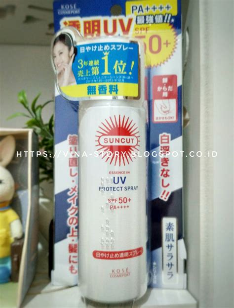 Mommies Beauties Journal KOSE COSMEPORT SUNCUT UV PROTECT SPRAY SPF 50