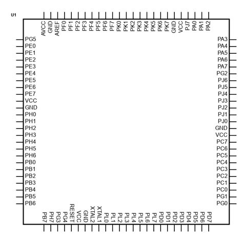 Scheme It Microchip Technology Avr Bit Mhz Kb Flash Digikey