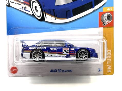 Hot Wheels Audi Quattro Imsa Gto Blue Super Custom Wheel Swap Ebay