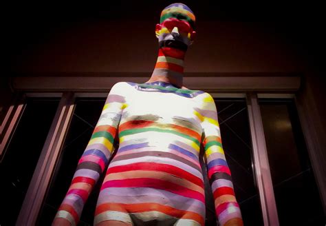 Creepy Rainbow Statue At Wynwood Kitchen And Bar Miami Fl Flickr