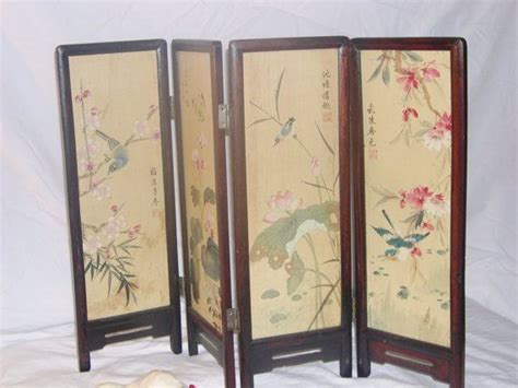 Japanese Rice Paper Folding Screen