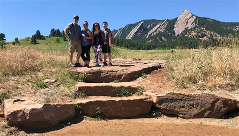 Hiking The Flatirons At Chautauqua Park In Boulder Colorado