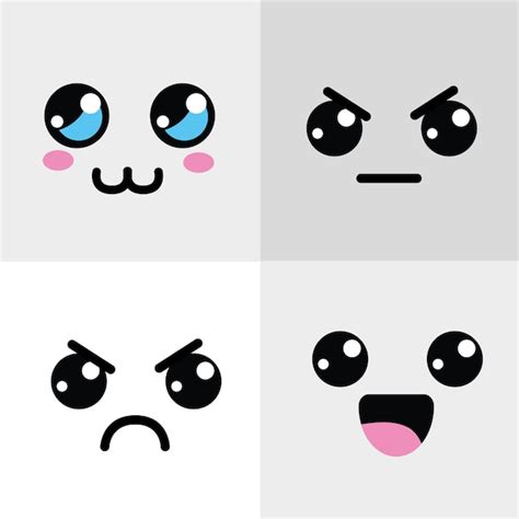 Cute Angry Emoticon