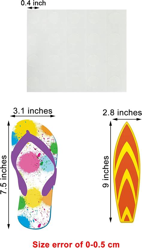 Piezas De Tablas De Surf Accents Cut Outs Flip Flop Accents Cut Outs