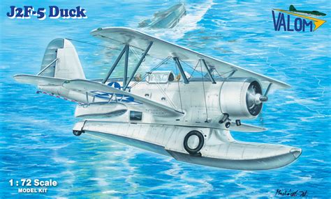 1 72 Grumman J2F 5 Duck Coast Guard Valom Vše pro modeláře Art Scale