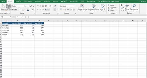 Tutoriel Excel Manipuler Les Tableaux