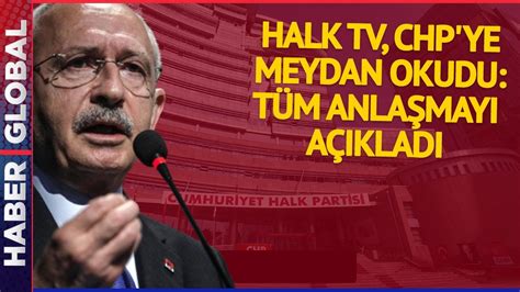 Halk TV CHP ye Meydan Okudu Tüm Anlaşmayı Açıkladı YouTube