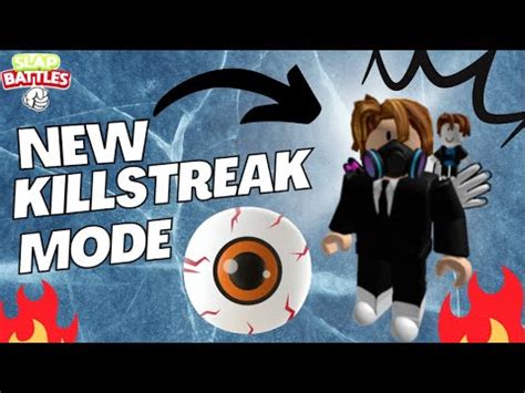 New KILLSTREAK Game Mode Roblox Slap Battles YouTube