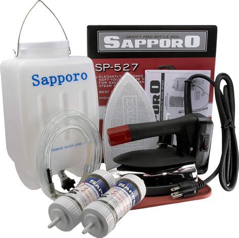 Amazon Sapporo Gravity Feed Bottle Steam Iron Kit Includes Sp