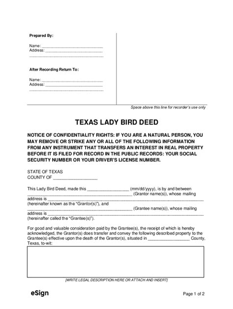 Fillable Online Free Texas Transfer On Death Deed Form Pdfword Fax Email Print Pdffiller