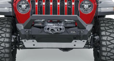 Aluminum Front Stubby Bumper Jeep Wrangler JK, JL, Gladiator – Offroad Armor | Offroad Accessories