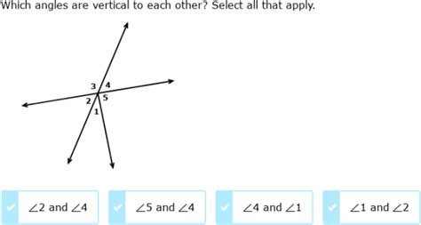 Ixl Identify Vertical And Supplementary Angles Year 7 Maths Practice