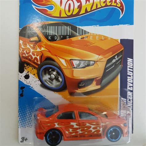 Hot Wheels Mitsubishi Lancer Evolution Hobbies Toys Toys Games On Carousell