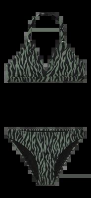 Bikini Protest Girls Prtaniston Triangle Veggie Green Etrias Nl